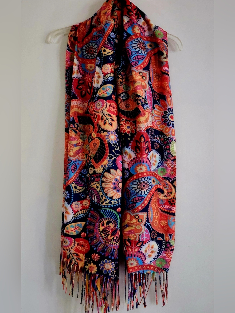 Squares with Concentric Circles by Wassily Kandinsky | Reversable Scarf - Picture 5 of 9